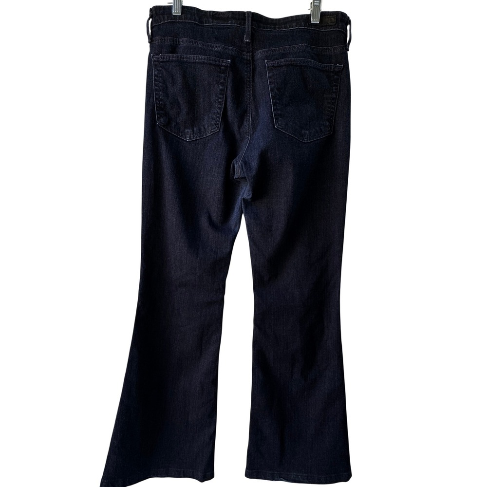 Adriano Goldschmied The Janis High Rise Dark Wash Flare Jeans Size 31R - Picture 3 of 11